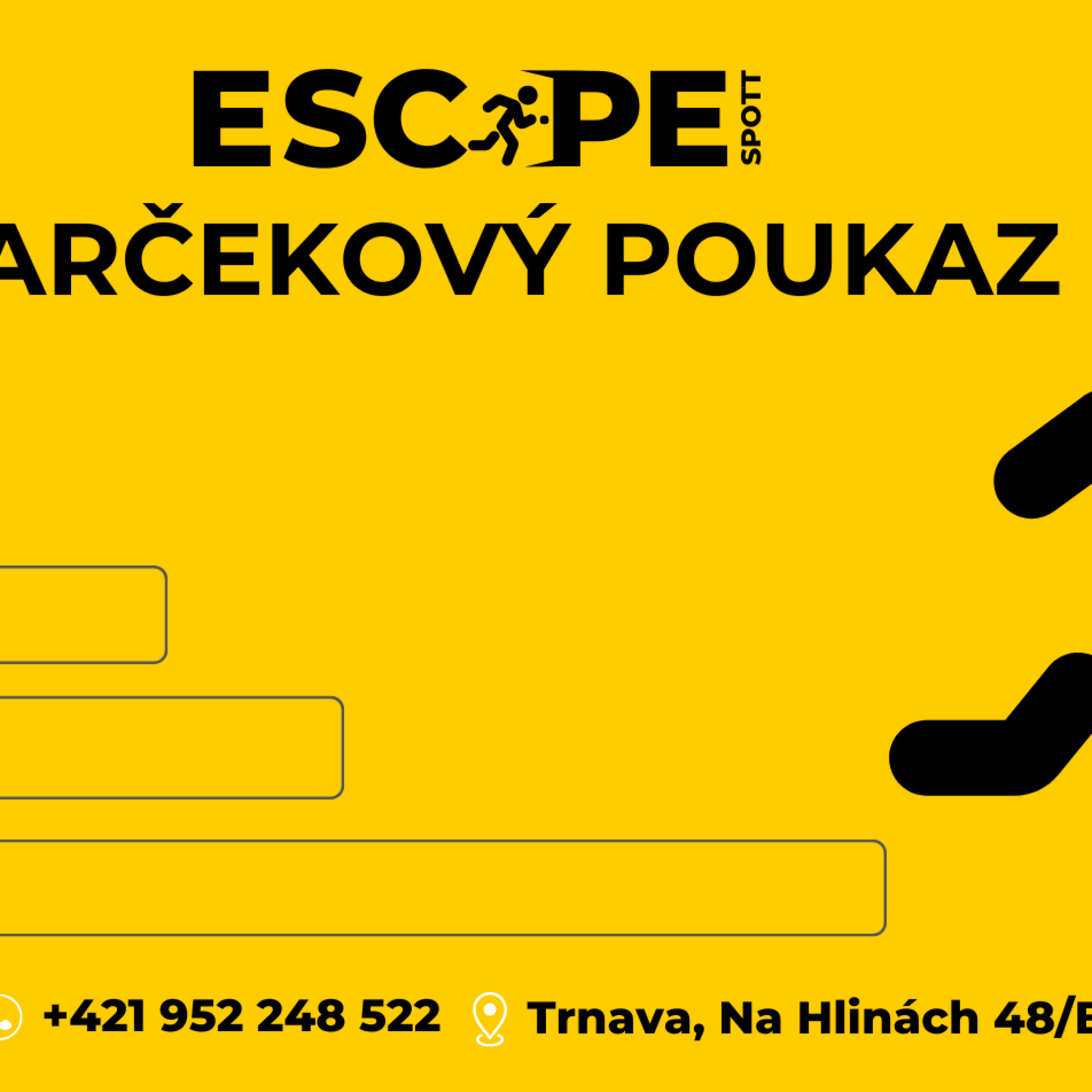 Darčekový Poukaz pre 2-5 hráčov